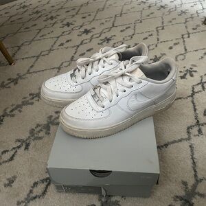 Nike Kids White Air Force Ones